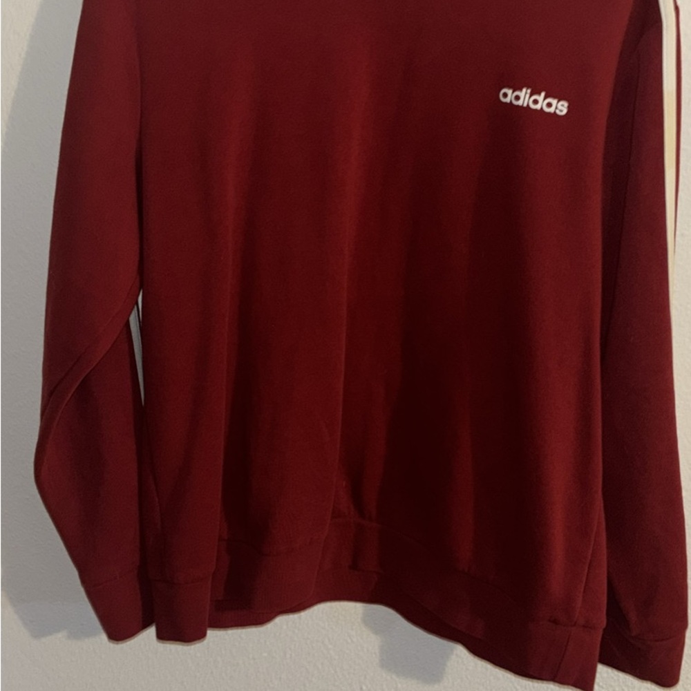 Adidas Bold Red Crewneck